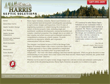 Tablet Screenshot of harrissepticsolutions.com